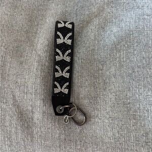 VS Black and Silver Keychain